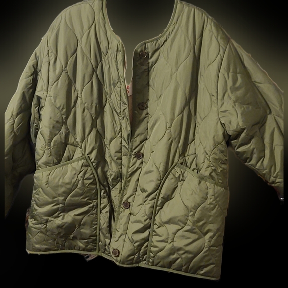 J.Crew quilted sherpa lined jacket - Picture 7 of 11